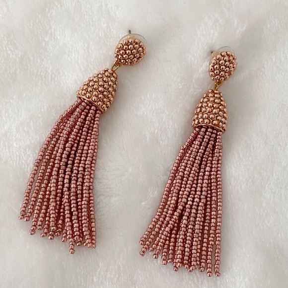 NWT Baublebar Piñata Tassel Drops, Rose Gold - Picture 8 of 14